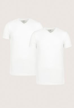 V-neck Basic T-shirt 2-pack