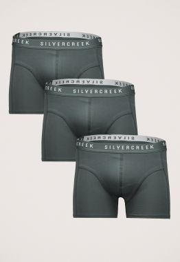 3 Pack Solid Boxershorts