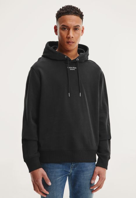 Stacked Logo Hoodie