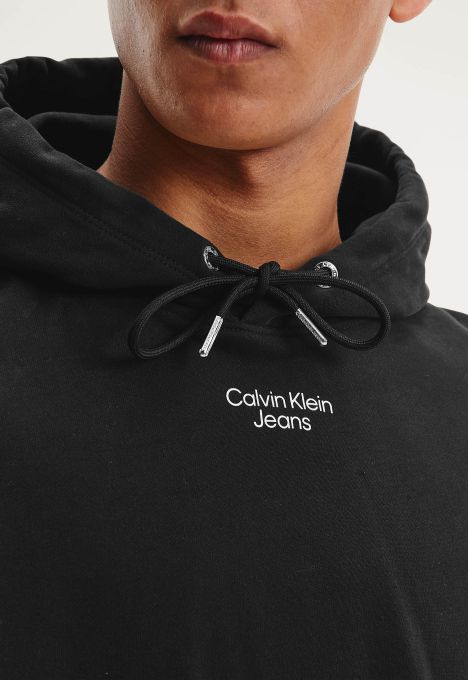 Stacked Logo Hoodie