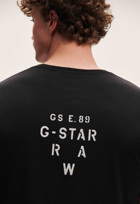 Multi Stencil Slim T-shirt