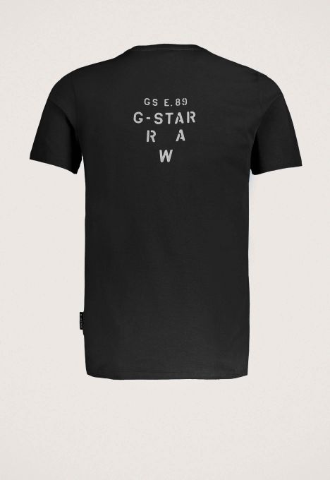 Multi Stencil Slim T-shirt