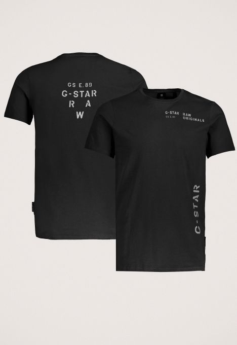 Multi Stencil Slim T-shirt