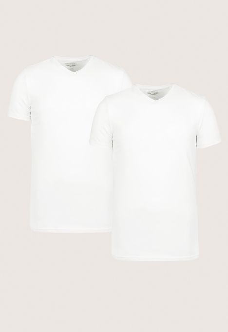 V-neck Basic T-shirt 2-pack
