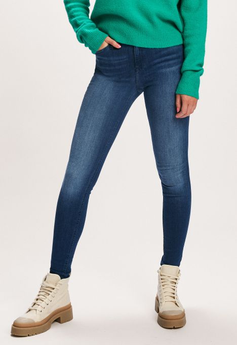 Nora Mid Rise Skinny Jeans