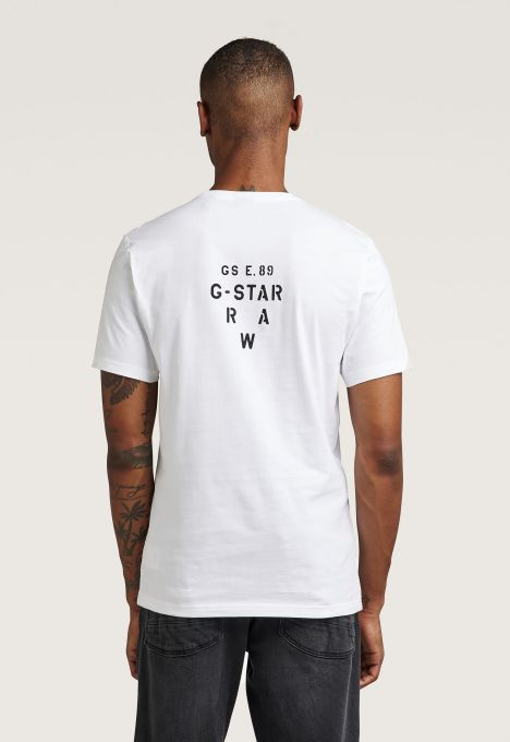 Multi Stencil Slim T-shirt