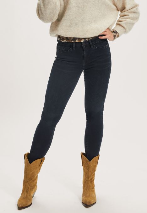 Cassy Mid Waist Skinny Jeans