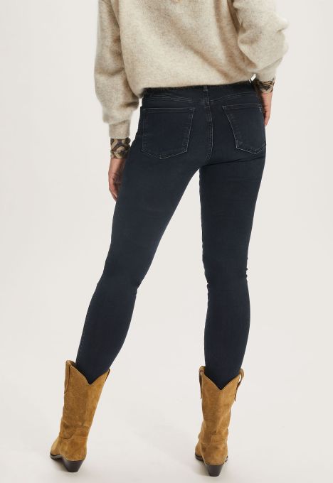 Cassy Mid Waist Skinny Jeans